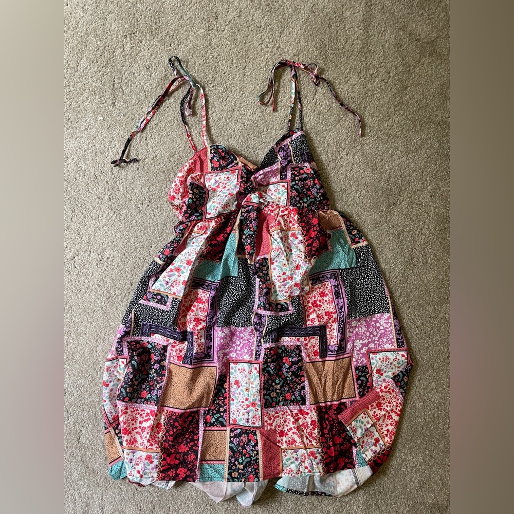 patchwork dress